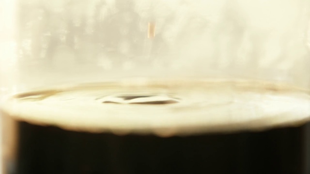 Video Reference: Liquid, Wood, Tree, Gas, Tints and shades, Circle, Drink, Macro photography, Darkness, Monochrome photography