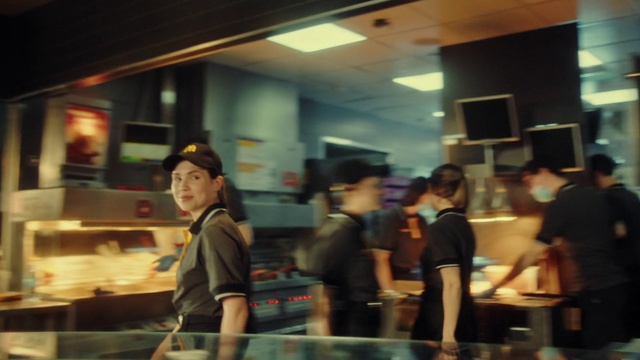 Video Reference: Shorts, T-shirt, Cooking, Recreation, Fun, Hat, Leisure, Event, Customer, Job