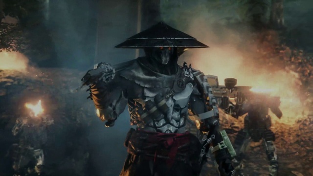 Video Reference: Shooter game, Armour, Cg artwork, Action film, Event, Video game software, Darkness, Fictional character, Action-adventure game, Metal