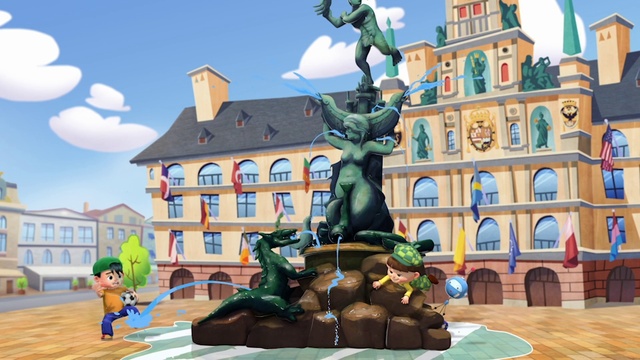 Video Reference: Photograph, World, Building, Cloud, Sky, Green, Azure, Window, Art, Biome