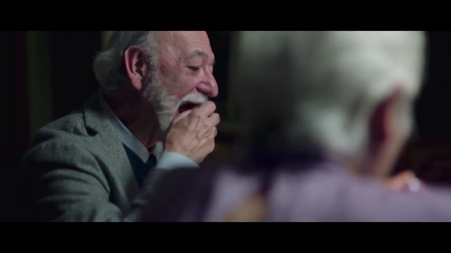 Video Reference: Nose, Cheek, Chin, Mouth, Jaw, Flash photography, Coat, Gesture, Wrinkle, Beard