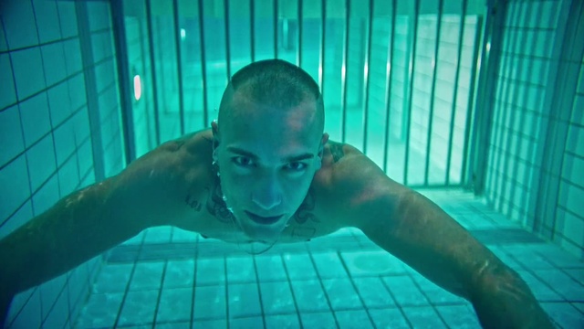 Video Reference: Water, Swimming pool, Underwater, Chest, Headgear, Recreation, Leisure, Fun, Swimmer, Barechested