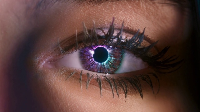 Video Reference: Head, Vision care, Eyelash, Organ, Human body, Purple, Eye shadow, Violet, Terrestrial plant, Natural material