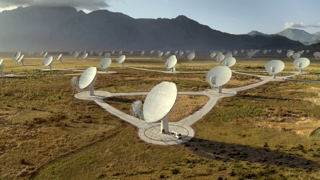 Video Reference: Sky, Mountain, Plant community, Ecoregion, Radio telescope, Natural environment, Slope, Antenna, Biome, Landscape