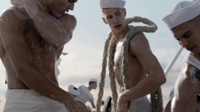 Video Reference: Sky, White, Gesture, Cap, Happy, Art, Fun, Event, Sculpture, Chest