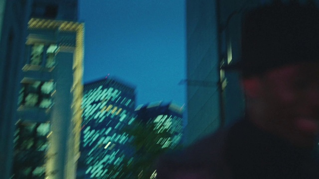 Video Reference: Building, Skyscraper, Sky, Window, Tree, Tower block, Tints and shades, Facade, Electric blue, City