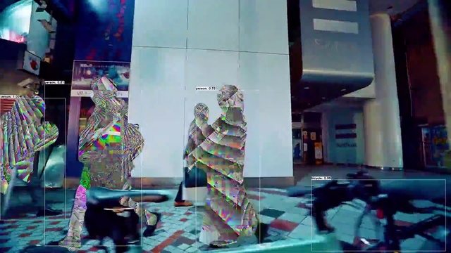 Video Reference: Building, Art, Artist, Snapshot, Event, Fashion design, Display case, Facade, Leisure, Glass