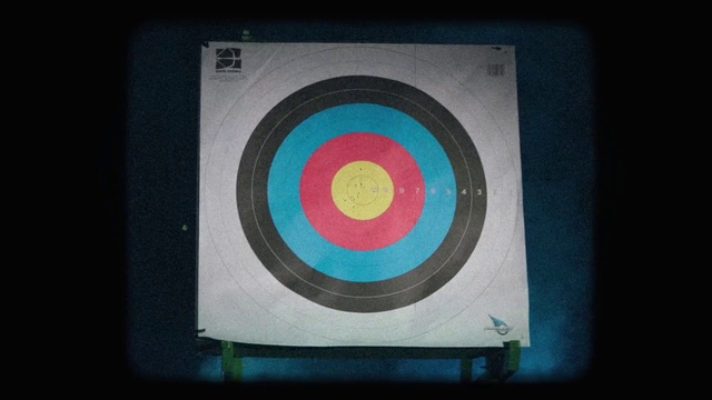 Video Reference: Colorfulness, Outdoor recreation, Precision sports, Paint, Art, Recreation, Gas, Shooting, Tints and shades, Circle