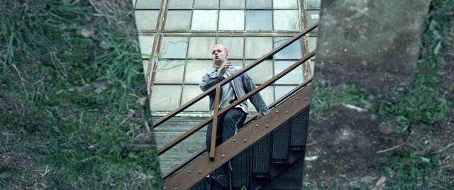 Video Reference: Vegetation, Wood, Woody plant, Jacket, Leisure, Tree, Stairs, Forest, Grass, Metal