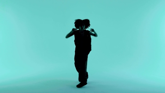 Video Reference: Arm, People in nature, Sleeve, Flash photography, Gesture, Happy, Knee, Performing arts, Electric blue, Balance