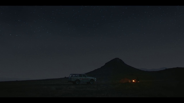 Video Reference: Sky, Atmosphere, Atmospheric phenomenon, Horizon, Astronomical object, Landscape, Mountainous landforms, Science, Mountain, Midnight