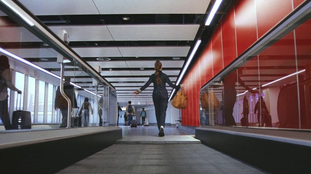 Video Reference: Floor, Flooring, Art, Metropolitan area, Symmetry, City, Ceiling, Facade, Leisure, Pedestrian