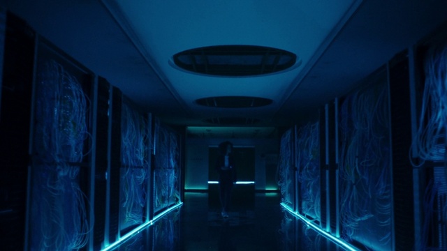Video Reference: Building, Azure, Purple, Door, Line, Aqua, Symmetry, House, Electric blue, Space
