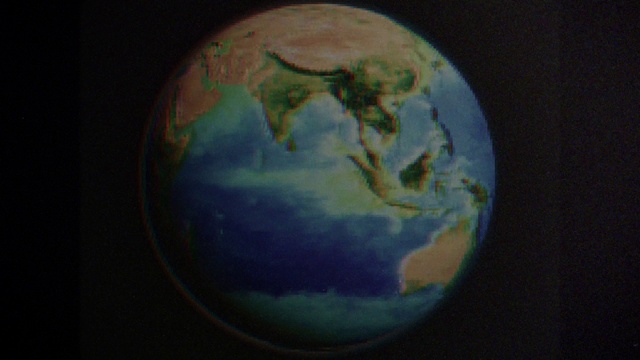 Video Reference: World, Map, Astronomical object, Art, Water, Globe, Circle, Electric blue, Space, Planet