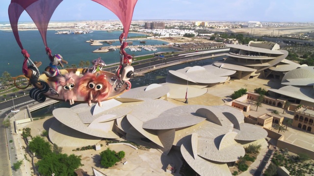 Video Reference: World, Sky, Architecture, Urban design, Leisure, Art, Biome, Building, Travel, Landscape