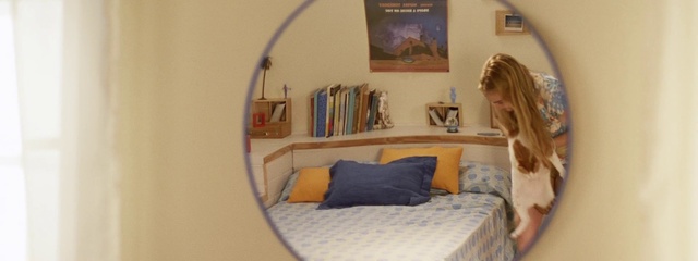 Video Reference: Furniture, Bookcase, Comfort, Shelf, Building, Picture frame, Interior design, Shelving, Wood, Bed frame