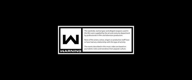 Video Reference: Font, Rectangle, Darkness, Brand, Logo, Graphics, Multimedia, Screenshot, Monochrome photography, Display device