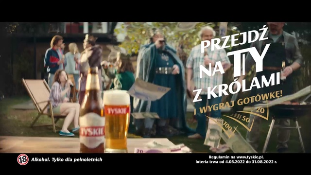 Video Reference: T-shirt, Hat, Font, Fun, Beer, Event, Crowd, Drink, Advertising, Team