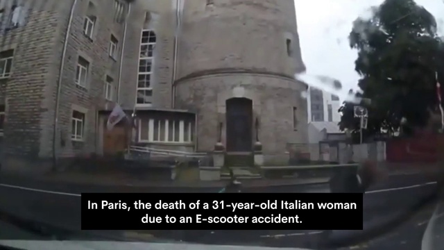 Video Reference: Building, Window, Urban design, Font, Facade, Tree, City, Asphalt, Event, Arch