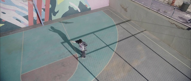 Video Reference: Flooring, Floor, Grey, Urban design, Road surface, Art, Sidewalk, Composite material, Wood, Leisure