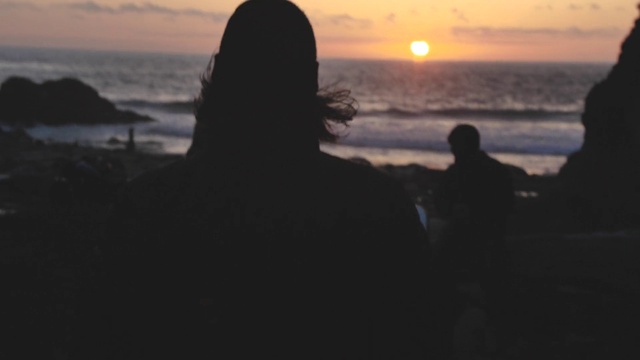 Video Reference: Water, Sky, Cloud, Natural environment, Beach, Sunlight, Sunset, Afterglow, Sunrise, Dusk