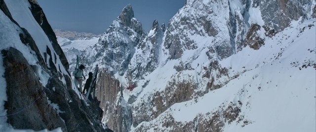 Video Reference: Snow, Mountain, Sky, Highland, Slope, Freezing, Terrain, Natural landscape, Ice cap, Landscape