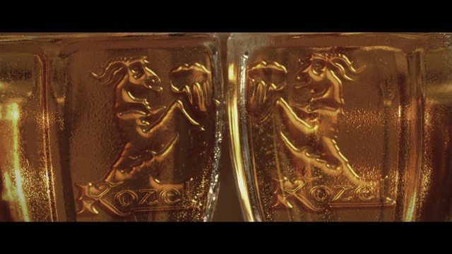 Video Reference: Gold, Amber, Rectangle, Wood, Art, Font, Artifact, Lion, Big cats, Currency