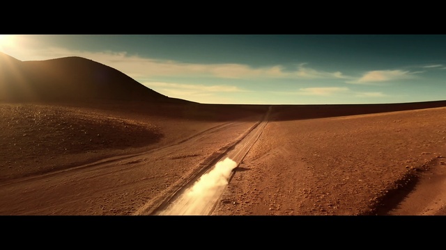 Video Reference: Cloud, Sky, Atmosphere, Natural landscape, Slope, Plain, Terrain, Dusk, Erg, Aeolian landform