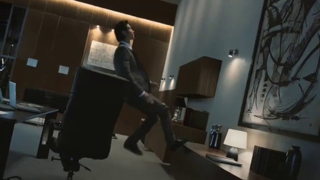 Video Reference: Flooring, Ceiling, Event, Darkness, Fashion design, Microphone stand, Room, Art, Audio equipment, Human leg