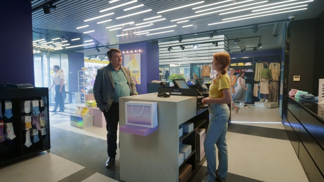 Video Reference: Building, Interior design, Customer, Eyewear, Desk, Engineering, Event, Table, Flooring, Cleanliness