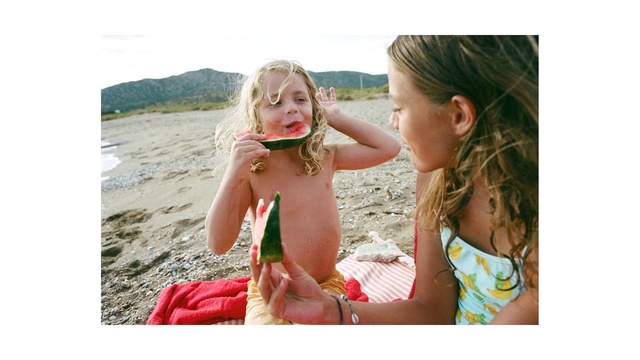 Video Reference: Face, Vertebrate, People in nature, Dress, Flash photography, Happy, Sky, Gesture, Brassiere, Travel