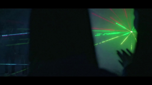 Video Reference: Entertainment, Visual effect lighting, Electric blue, Magenta, Event, Automotive lighting, Space, Darkness, Lens flare, Rectangle