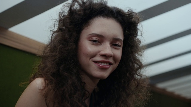 Video Reference: Nose, Hair, Smile, Skin, Lip, Chin, Eyebrow, Eye, Facial expression, Mouth