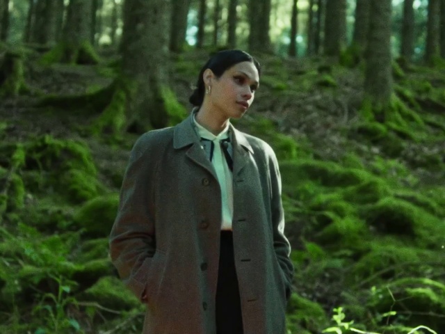 Video Reference: Plant, Dress shirt, People in nature, Tree, Leaf, Wood, Coat, Natural landscape, Branch, Terrestrial plant