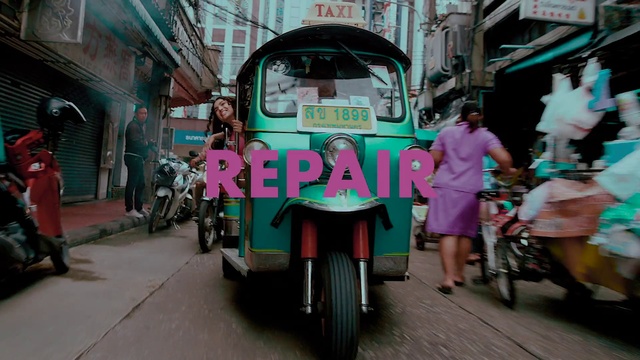 Video Reference: Wheel, Tire, Vehicle, Motor vehicle, Human, Fashion, Mode of transport, Street fashion, Pink, Travel