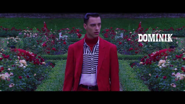 Video Reference: Outerwear, Plant, Flower, Coat, Dress shirt, Flash photography, Petal, Pink, Grass, Red