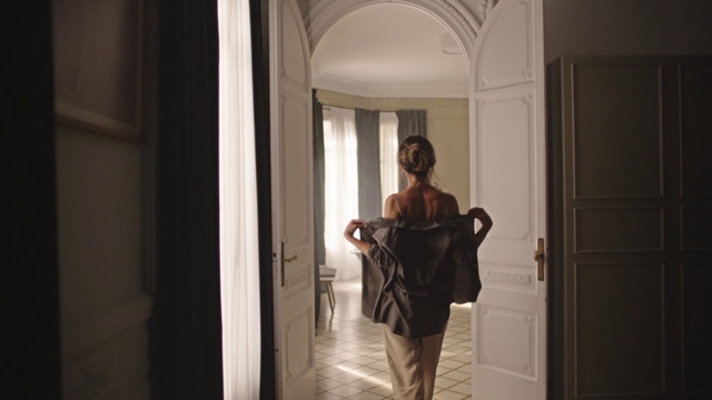 Video Reference: Door, Shorts, Wood, Dress, Window, Floor, Flooring, Hardwood, Human leg, Hall