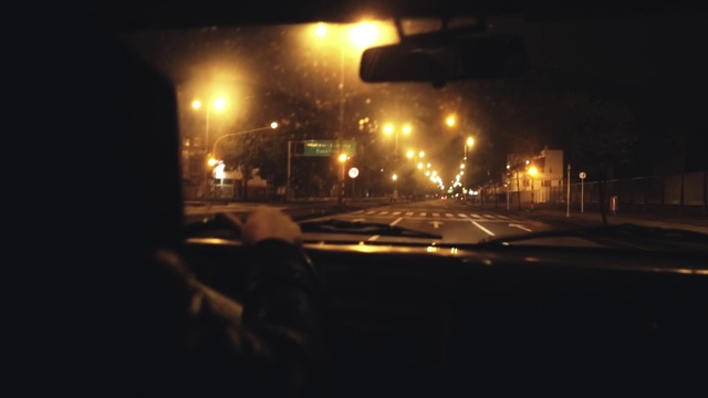 Video Reference: Automotive lighting, Automotive mirror, Street light, Amber, Window, Headlamp, Road surface, Asphalt, Sky, Rear-view mirror