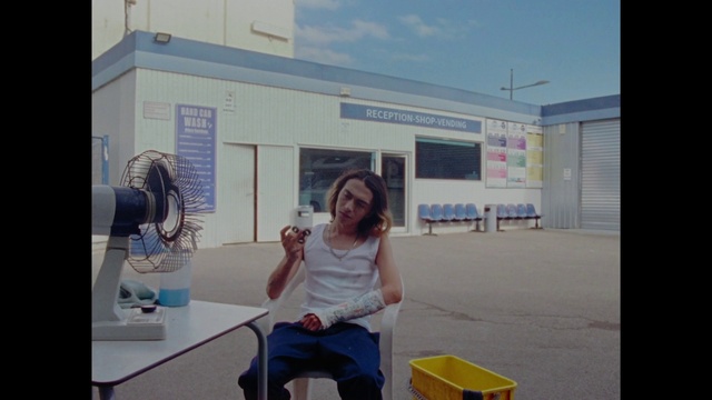 Video Reference: Sky, Building, Event, Mechanical fan, Cloud, Leisure, Visual arts, Job, Advertising, Machine