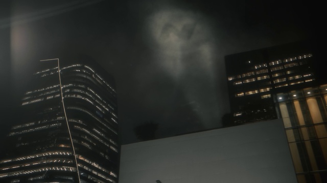 Video Reference: Building, Atmosphere, Sky, Skyscraper, Cloud, Tower block, City, Facade, Commercial building, Gas