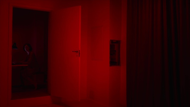 Video Reference: Wood, Building, Purple, Orange, Door, Pink, Floor, Flooring, Red, Material property