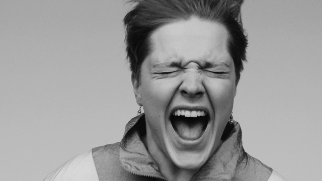 Video Reference: Nose, Skin, Lip, Smile, Facial expression, Mouth, Tooth, Jaw, Ear, Flash photography