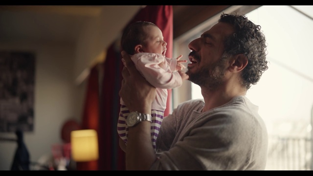 Video Reference: Mouth, Beard, Flash photography, Ear, Gesture, Happy, Baby, Event, Toddler, Fun