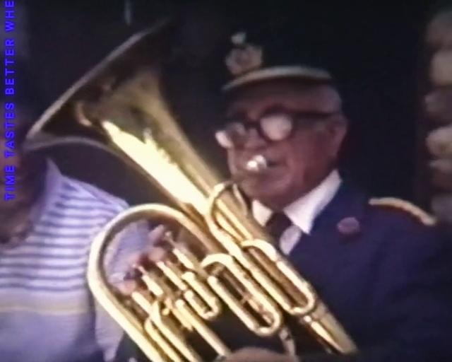 Video Reference: Glasses, Musical instrument, Music, Brass instrument, Music artist, Wind instrument, Entertainment, Hat, Tuba, Musician