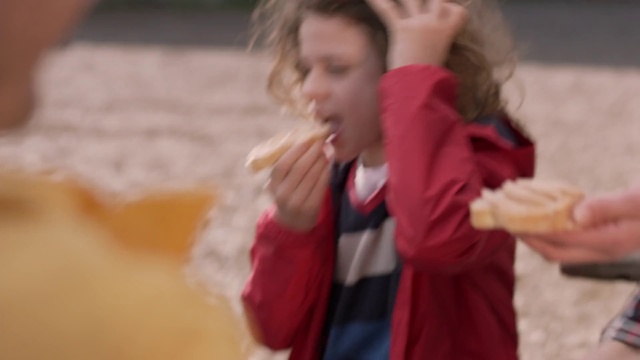 Video Reference: Hair, Nose, Happy, Gesture, Toddler, Fun, Event, Leisure, Thumb, Recreation