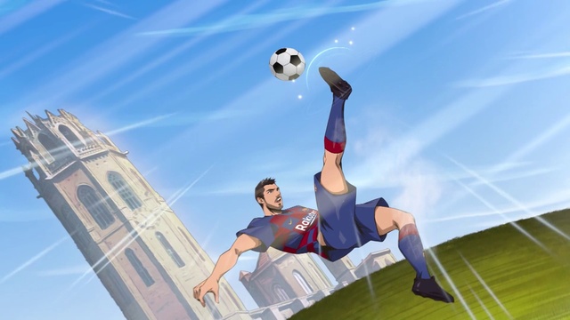 Video Reference: Sports uniform, Shorts, Sports equipment, Playing sports, Daytime, Sky, Football, Soccer, Ball, Ball game