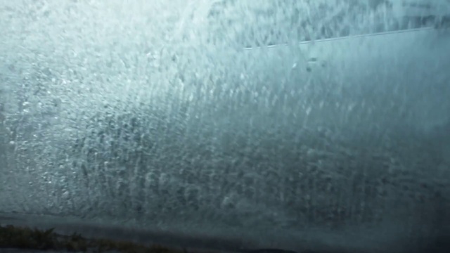 Video Reference: Automotive tire, Hood, Automotive lighting, Motor vehicle, Grey, Automotive mirror, Windscreen wiper, Atmospheric phenomenon, Liquid, Automotive design