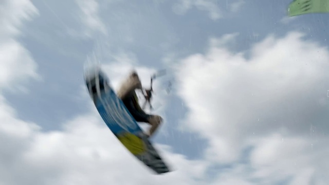 Video Reference: Cloud, Sky, Surfboard, Stunt performer, Cumulus, Stunt, Wing, Air travel, Aviation, Wind