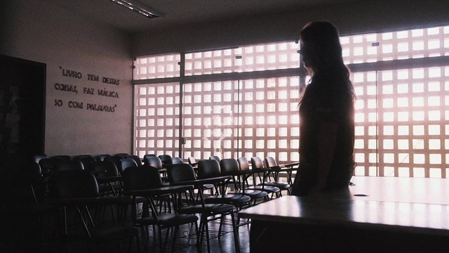 Video Reference: Table, Window, Chair, Tints and shades, Event, Darkness, Flooring, Room, Building, Ceiling