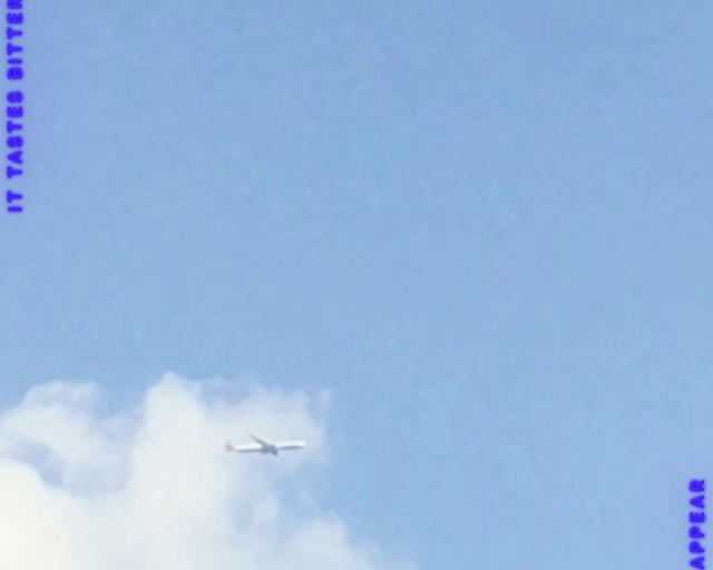 Video Reference: Sky, Cloud, Aircraft, Vehicle, Azure, Airplane, Aviation, Monoplane, Aerospace manufacturer, Air travel